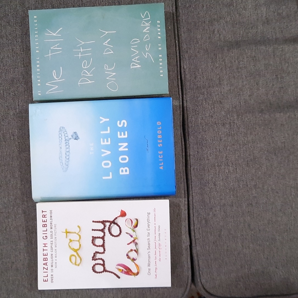 3 books (see description)